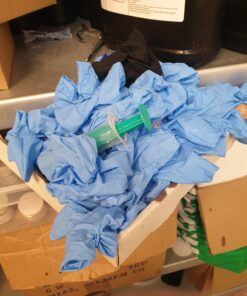 Nitrile gloves Safe Care blue size M