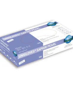 – XS – Unigloves nitriilkindad – Saphir Pearl –100 tk