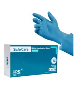 Nitriilkindad Safe Care sinised mõõt M