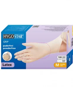 M-Latex Перчатки неопудренные Grip 100шт