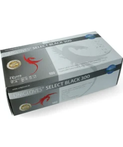 S Latekskindad Must, Select Black  Premium