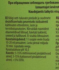Alternative view of Diwa Bac kontsentraat– desinfitseeriv, nõrgalt aluseline üldpesuaine 5L