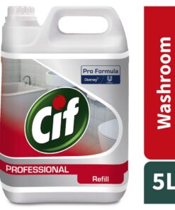 Cif Pro Formula Washroom 5L -Vannitoa puhastusvahend ja katlakivi eemaldaja