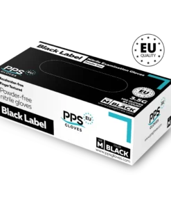 Nitriilkindad Black label must mõõt M